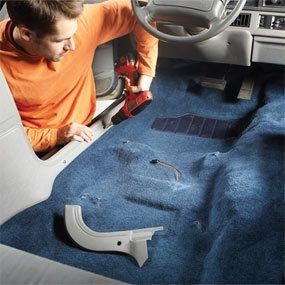 Automotive Marine Ribbed Carpet