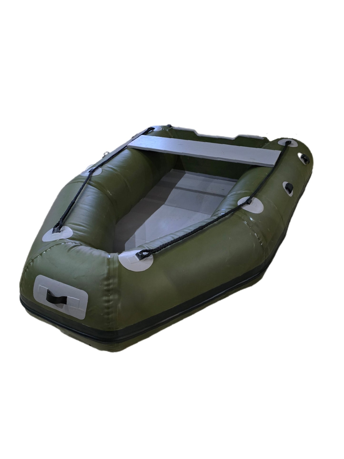 Inflatable Boat (Rubber Duck) - 2.4 Olive Green